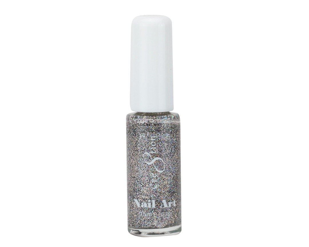 Cre8tion Nail Art Striper (Lacquer) - Multi-Color Glitter