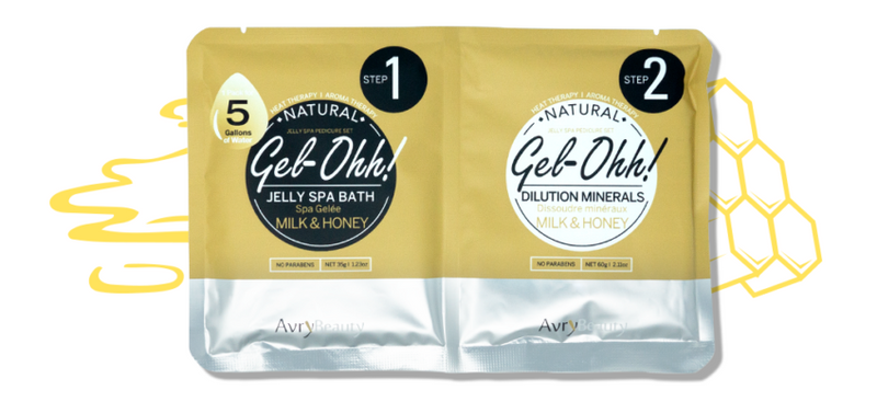 Avry GEL-OHH! Natural Jelly 2 Step - Milk & Honey