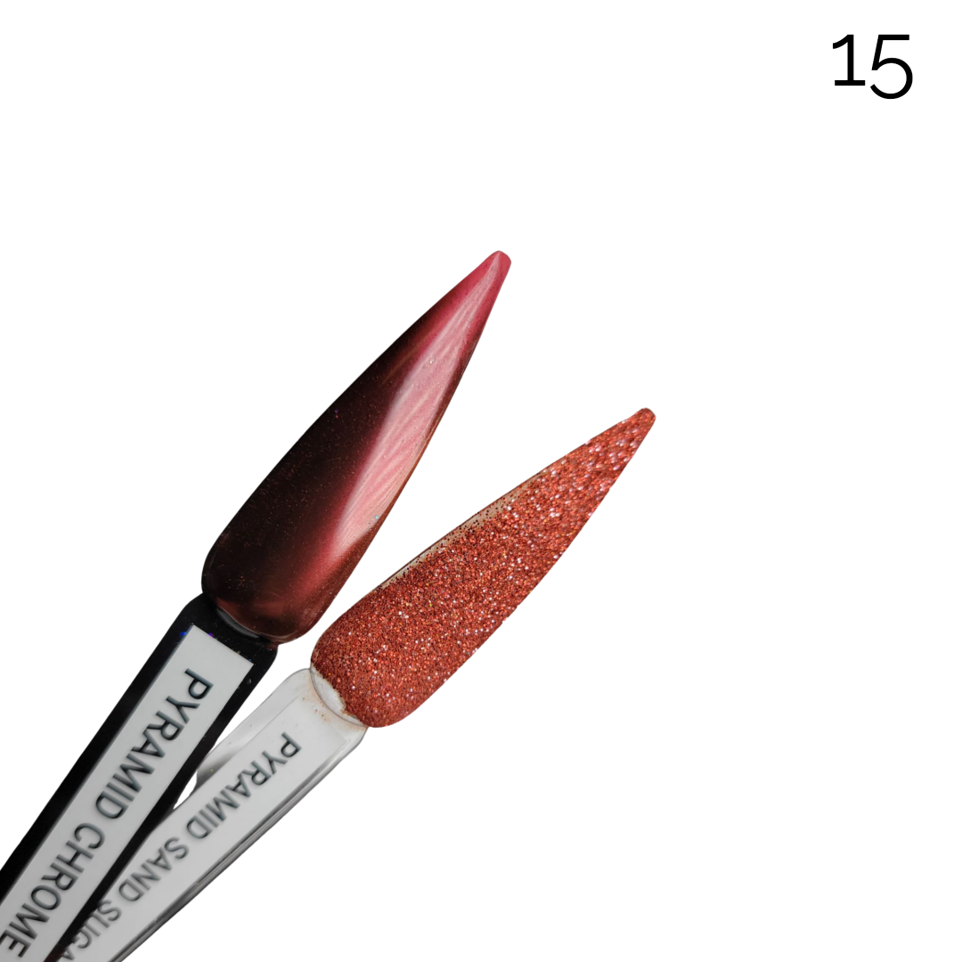 Pyramid Dipping Powder, Chrome Collection #15