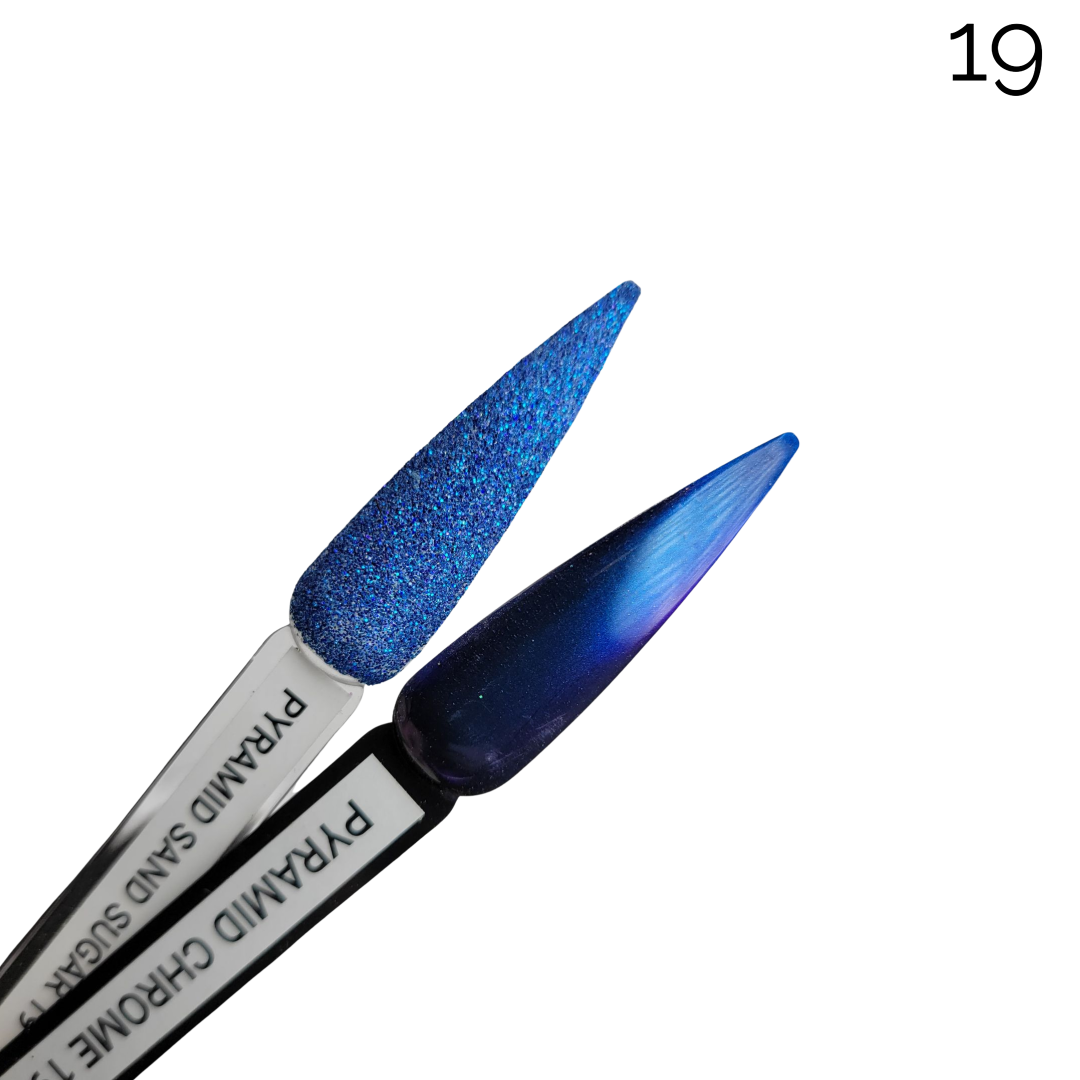 Pyramid Dipping Powder, Chrome Collection #19