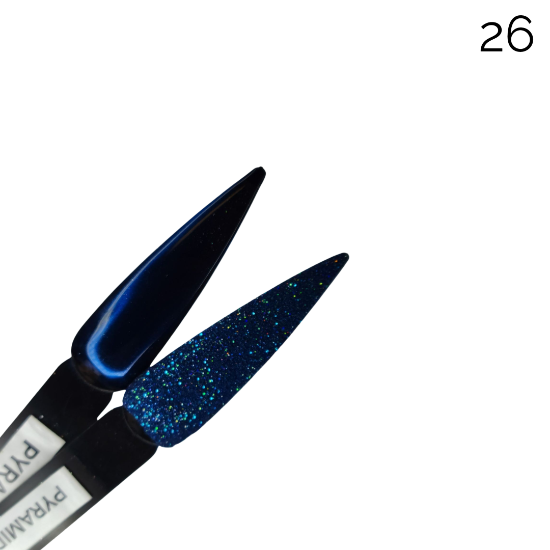 Pyramid Dipping Powder, Chrome Collection #26