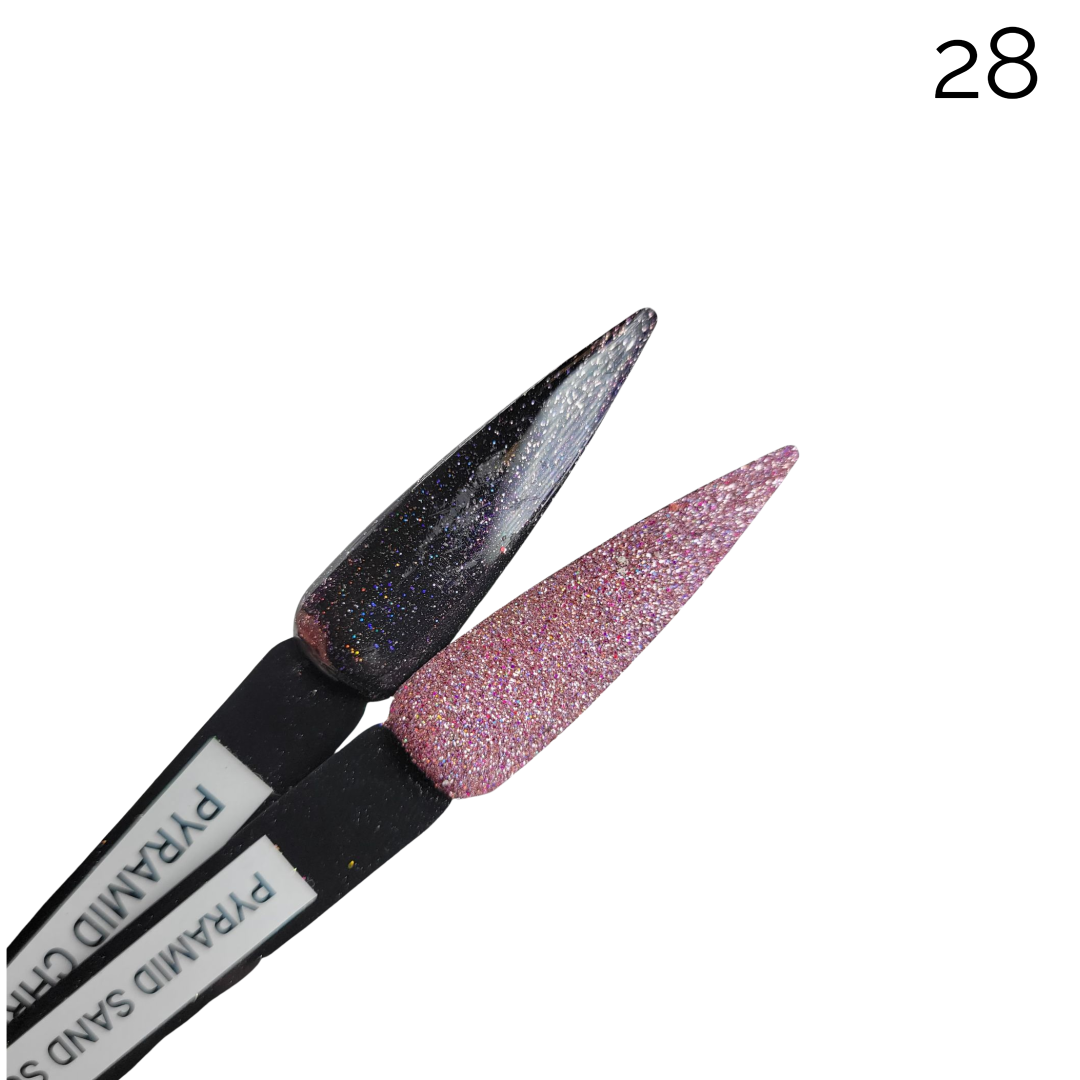 Pyramid Dipping Powder, Chrome Collection #28