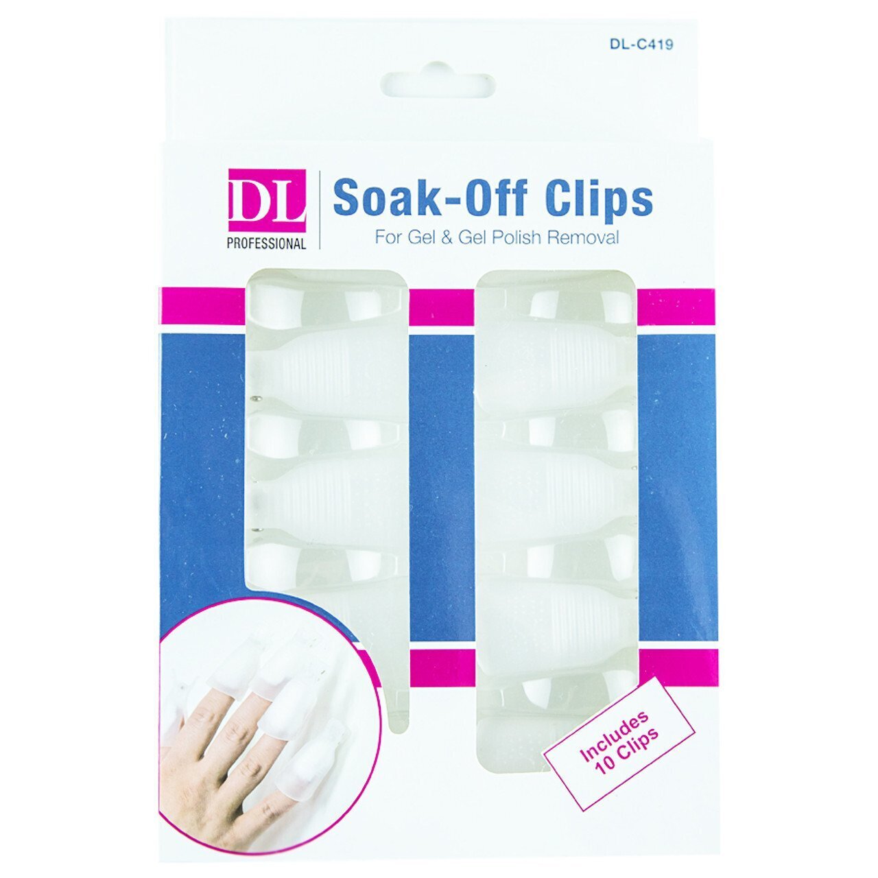 Soak Off Clips for Gel Polish Removal