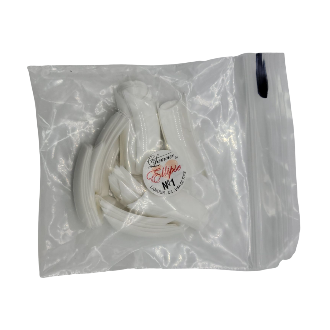 Lamour Ellipse (Deep French) Nail Tip - #1