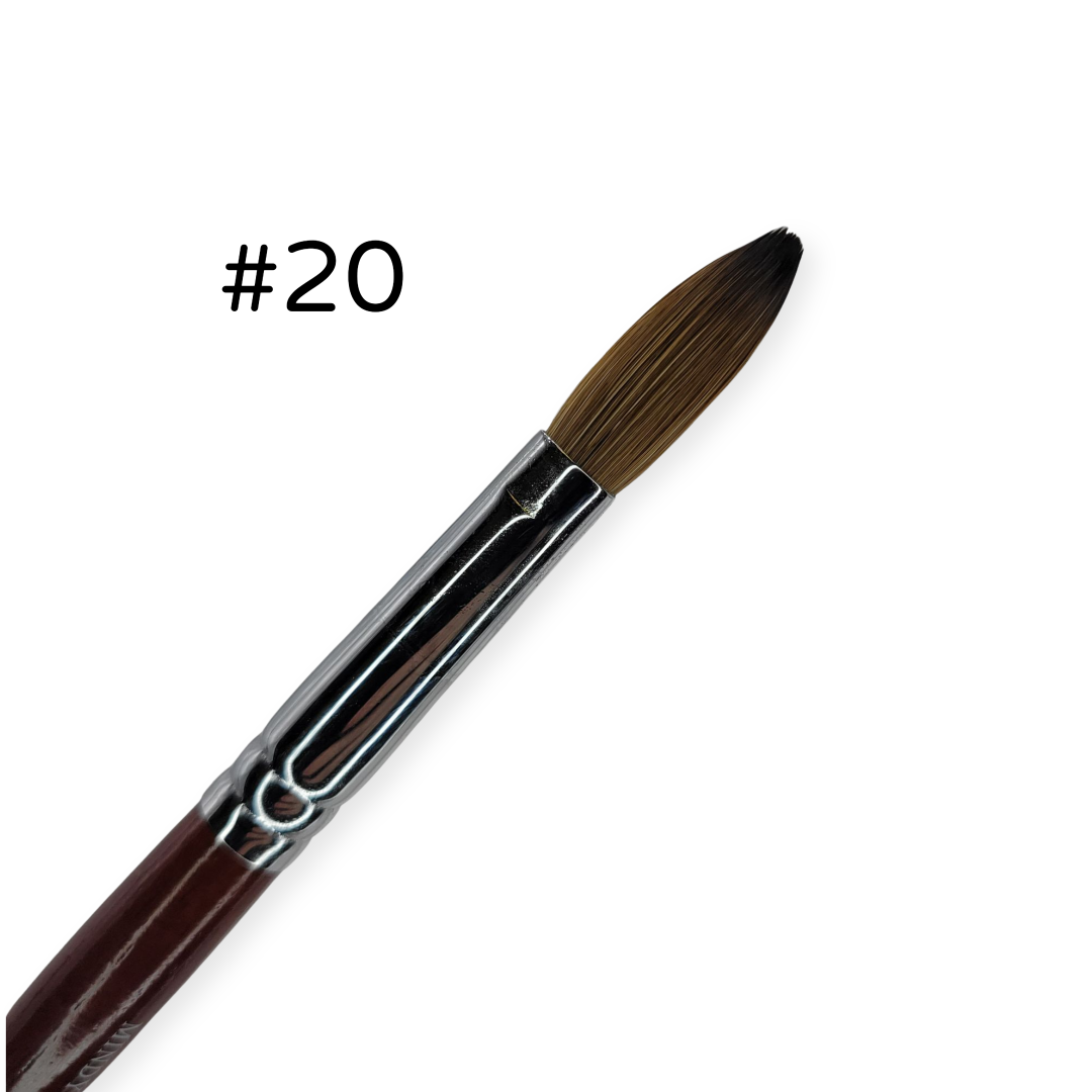 Premium Kolinsky Acrylic Brush #20