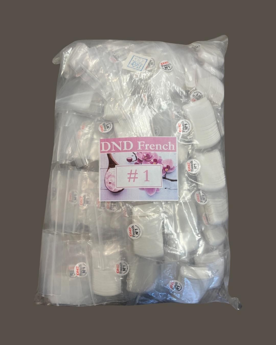 #1 - DND French Tip - BIG BAG 100pcs