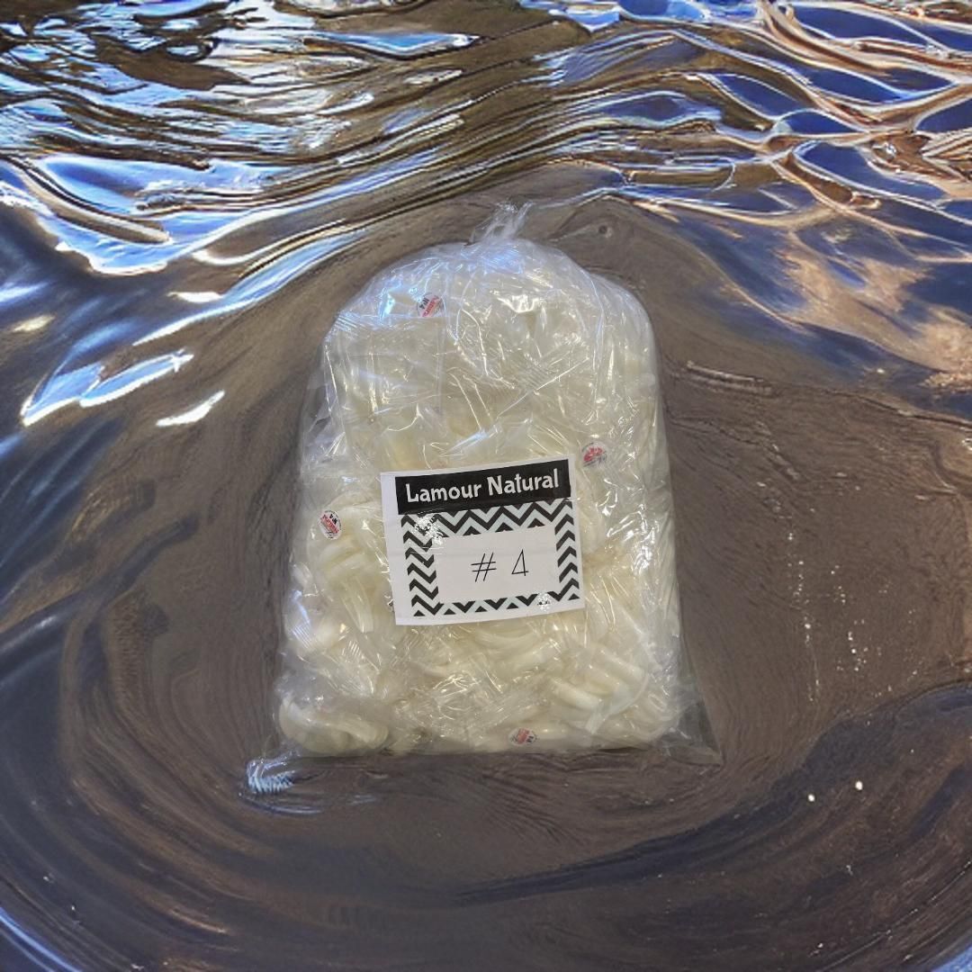 N4 - Lamour Natural Tip - Big Bag 100 count