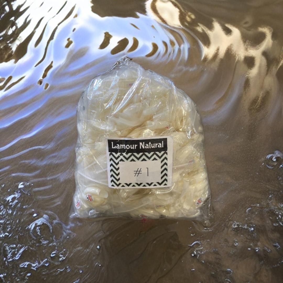 N1 - Lamour Natural Tip - Big Bag 100 count