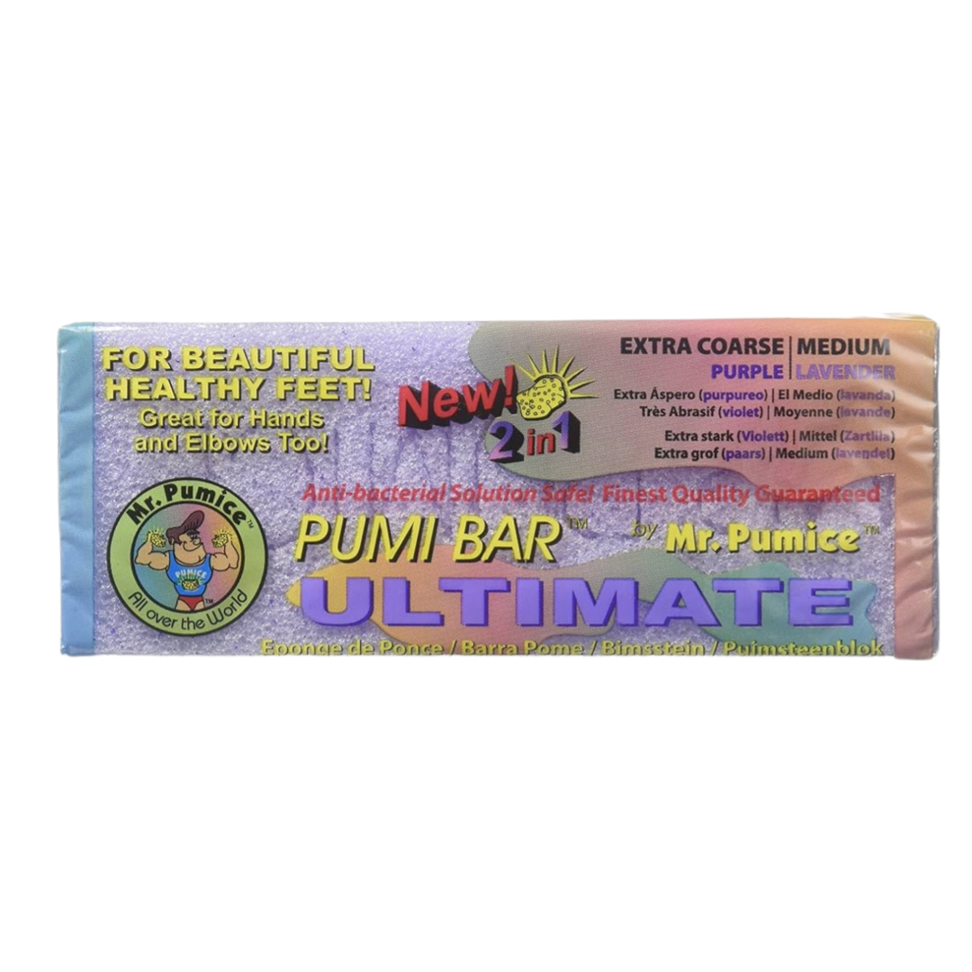 Mr. Pumice Purple Pumi Bar EXTRA COARSE - 1 pc