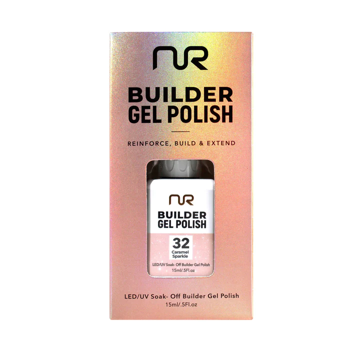 NuRevolution Builder Gel Polish #32 Caramel Sparkle