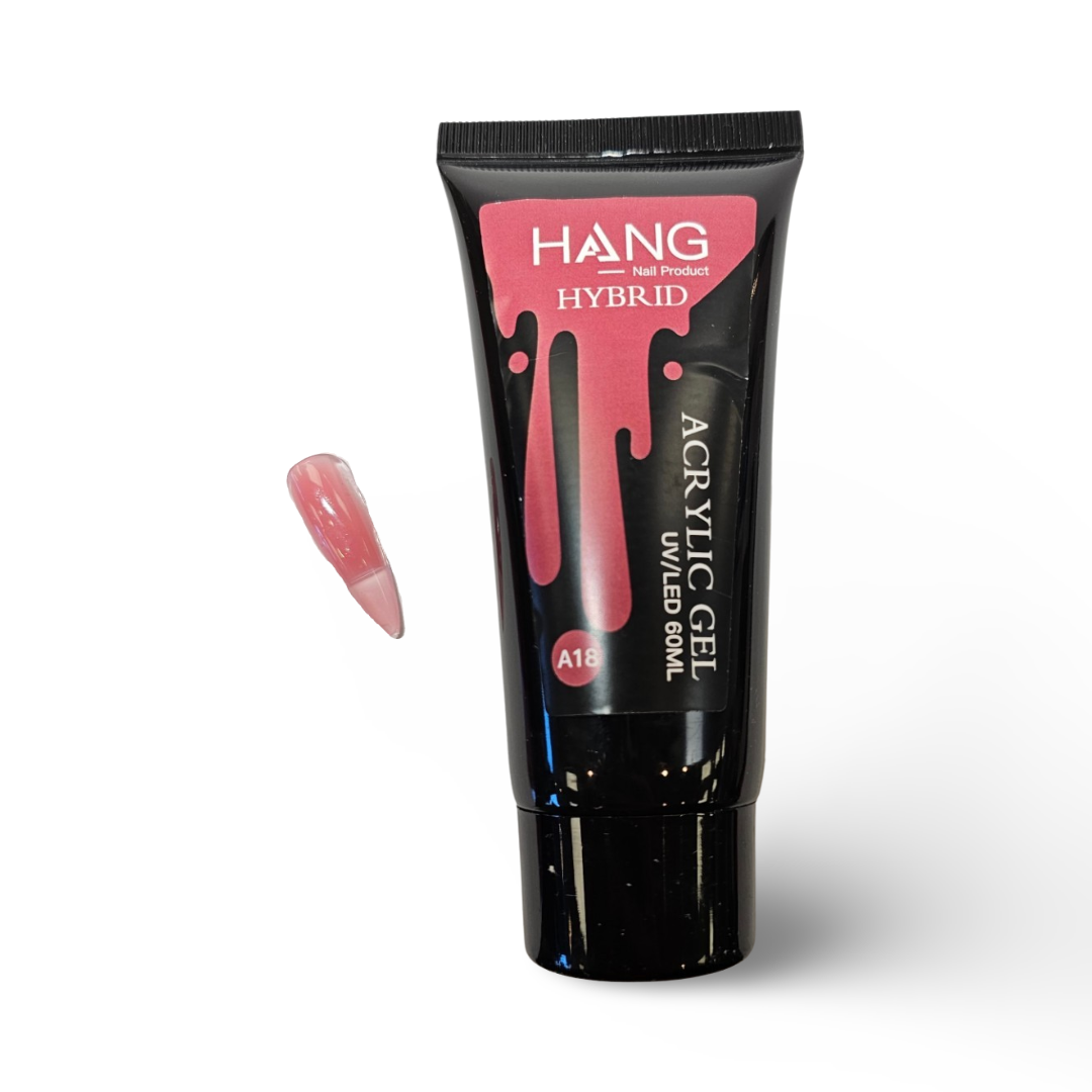 HANG Hybrid Acrylic UV/LED Polygel - A18 Mauve