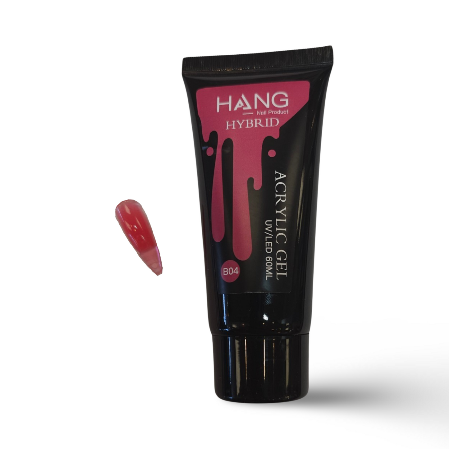 HANG Hybrid Acrylic UV/LED Polygel - B04 Juicy Pink