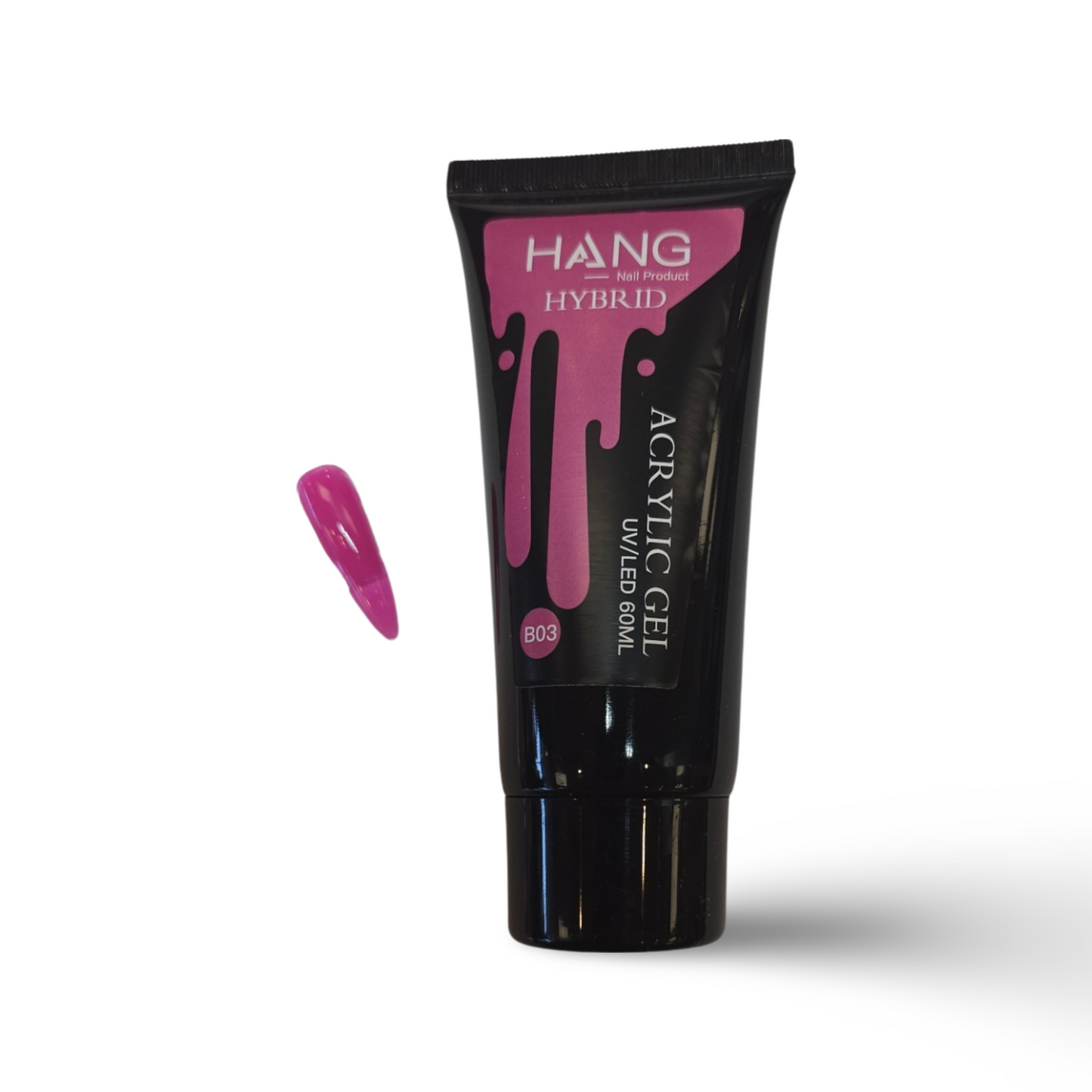 HANG Hybrid Acrylic UV/LED Polygel - B03 Magenta