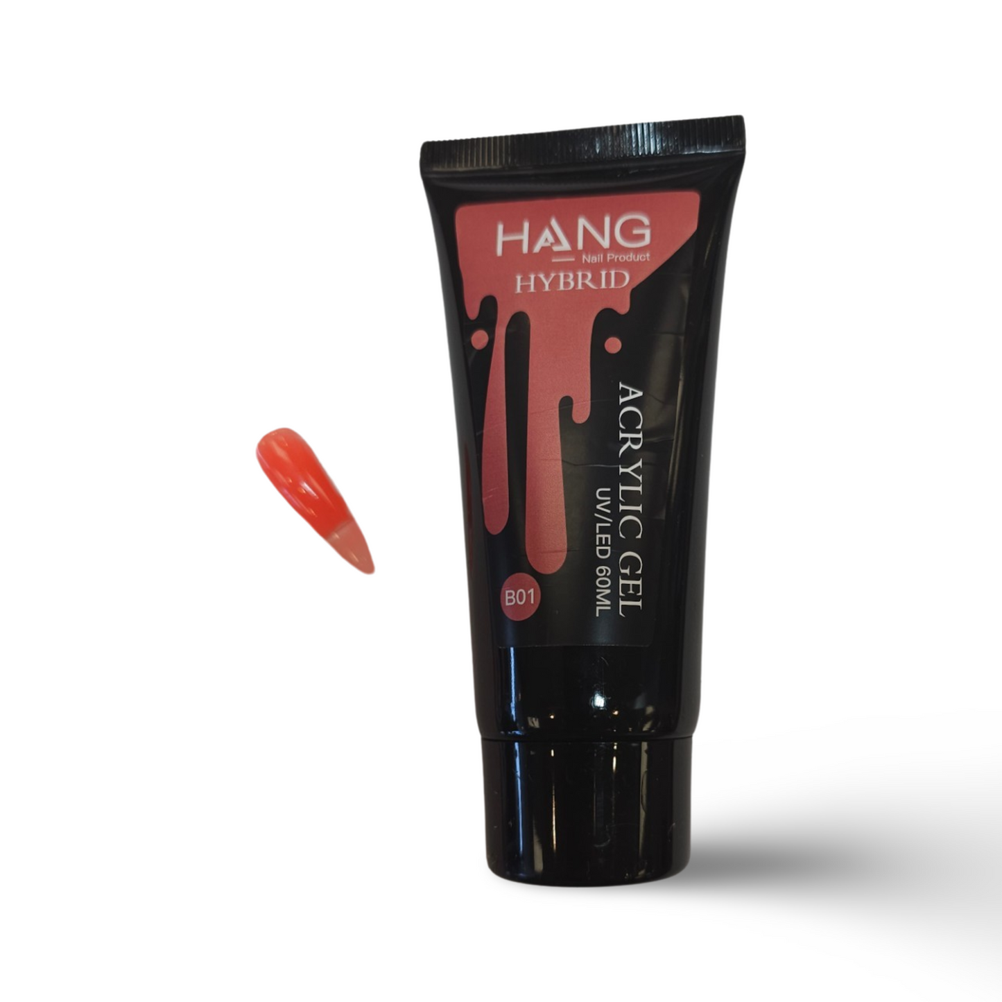 HANG Hybrid Acrylic UV/LED Polygel - B01 Papaya Orange