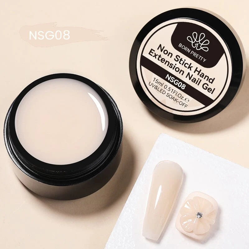 #08 - Born Pretty Non Stick Hand Extension Nail Gel 15ml