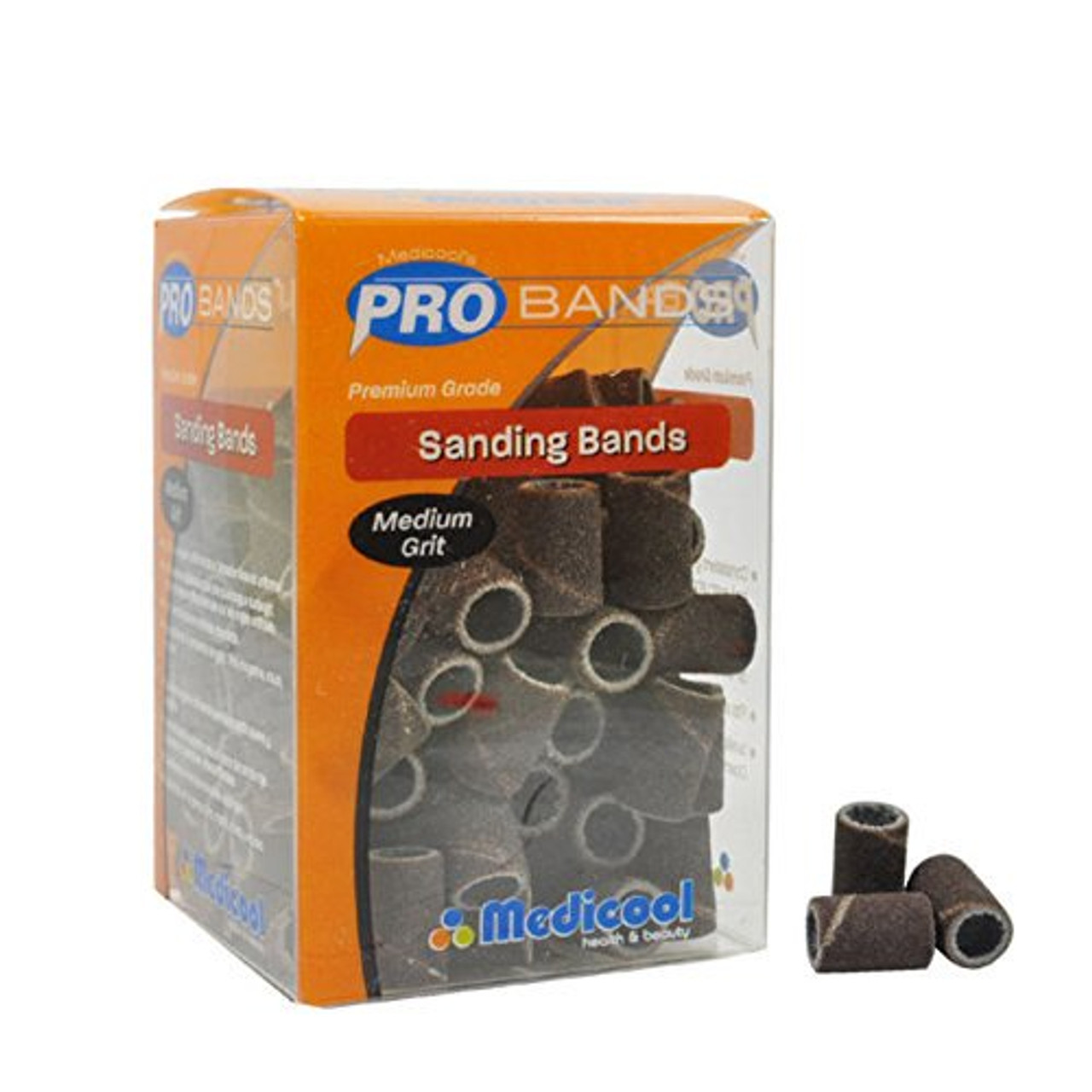 Brown Sanding Bands / 100 pcs (Medium)