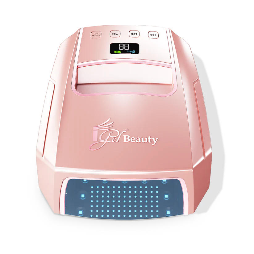 IGEL HYBRID PRO 3.0 WIRELESS RECHARGEABLE UV/LED LAMP - Rose Gold