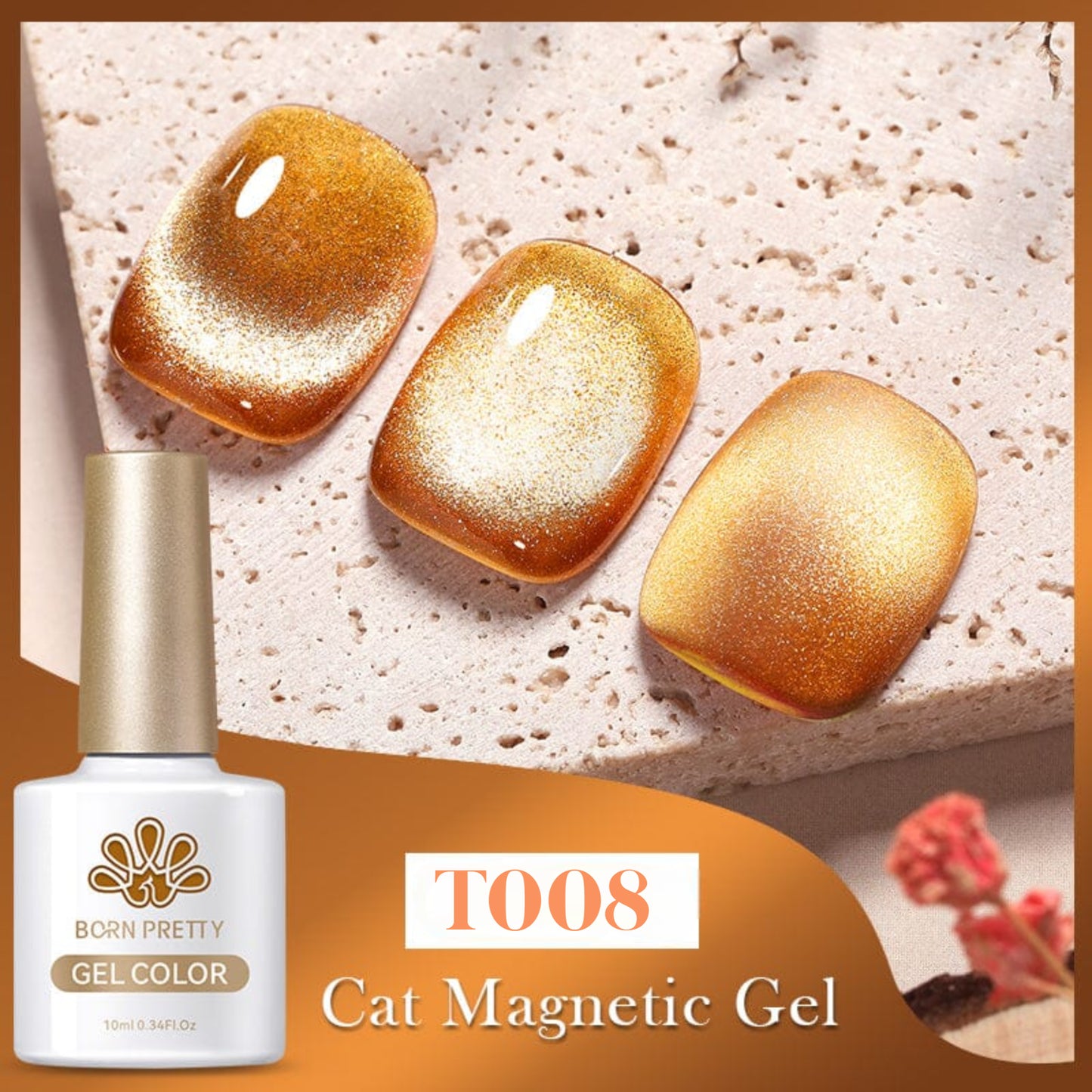 Born Pretty Cat Magnetic Gel - T008