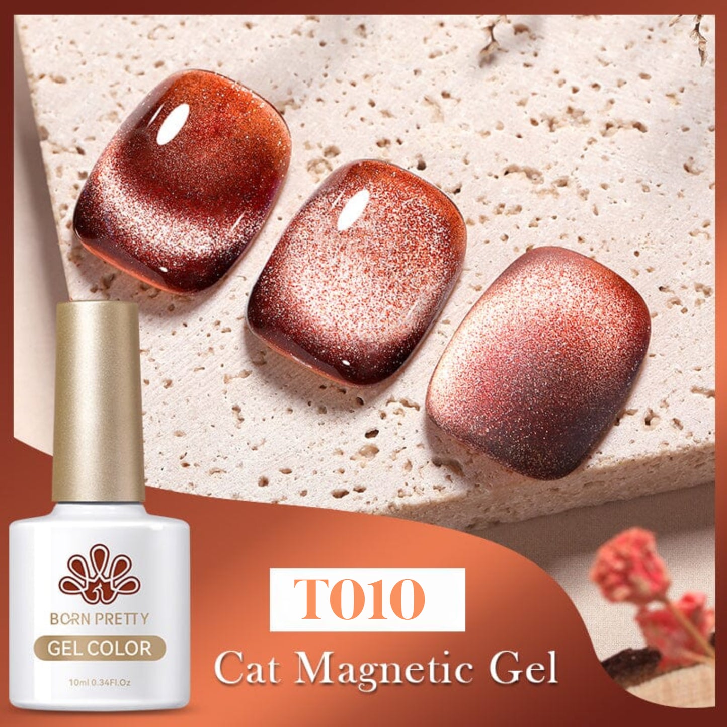 Born Pretty Cat Magnetic Gel - T010