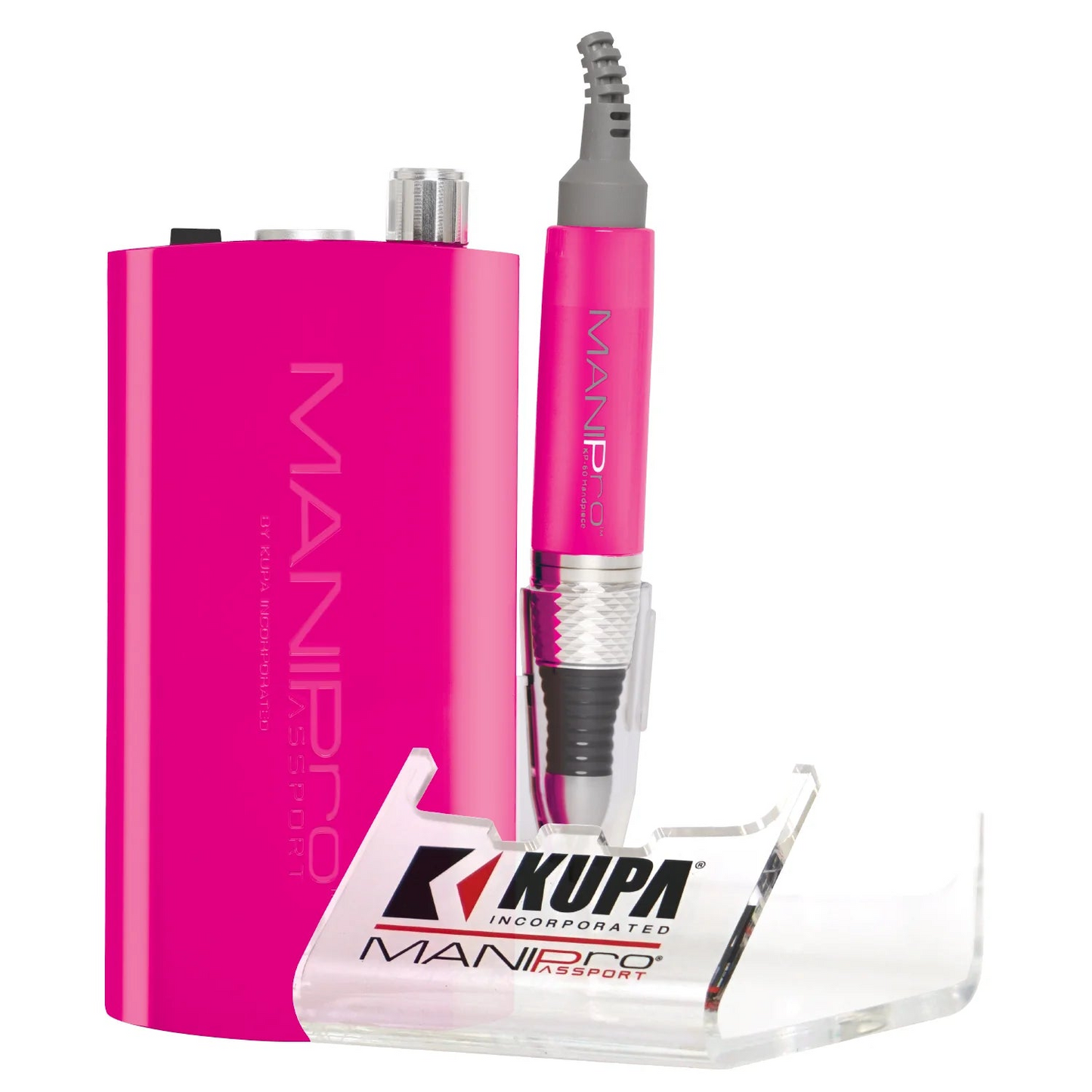 Kupa MANIPro Passport Electric Nail Drill - Neon Pink