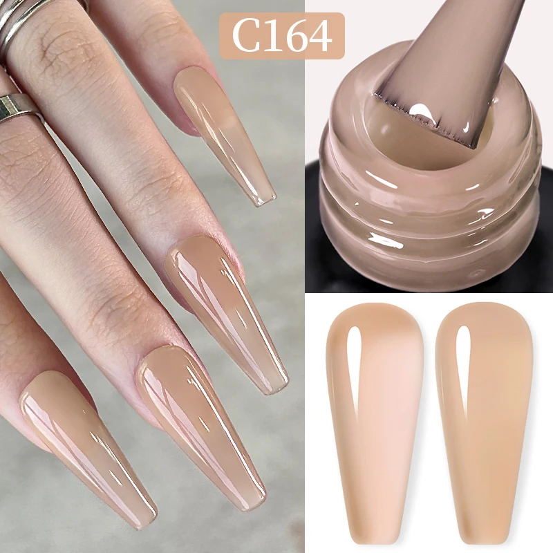 C164 - Jelly Nude Gel Polish 15ml