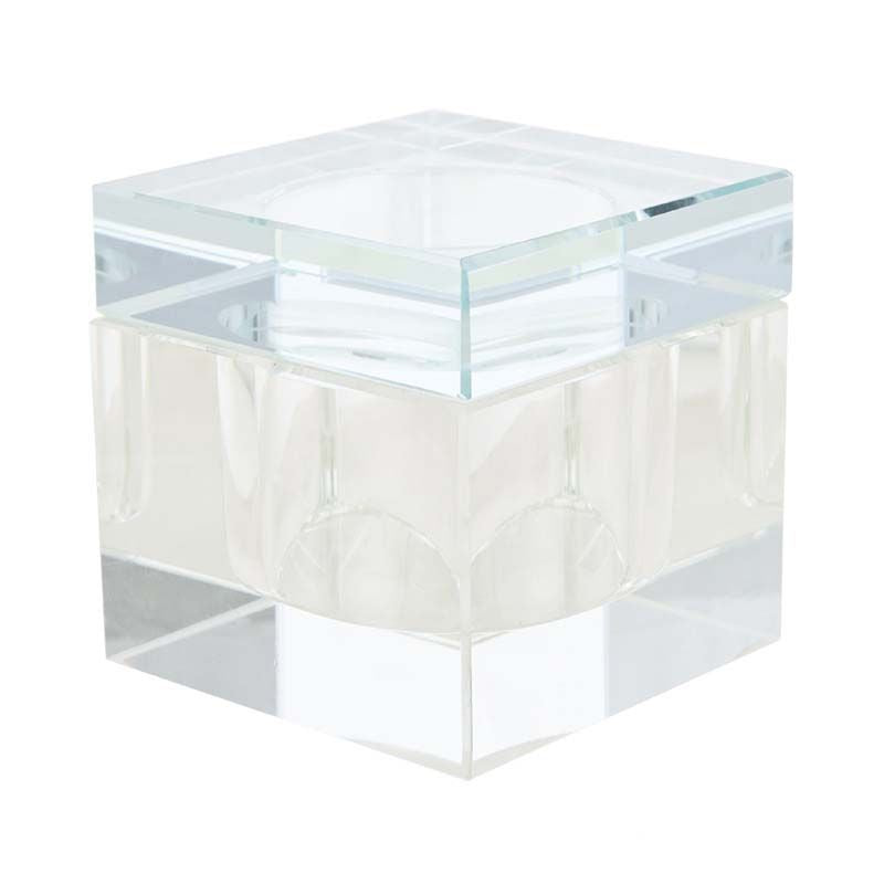 Glass Jar for Acrylic and/or Liquids - CLEAR 2oz