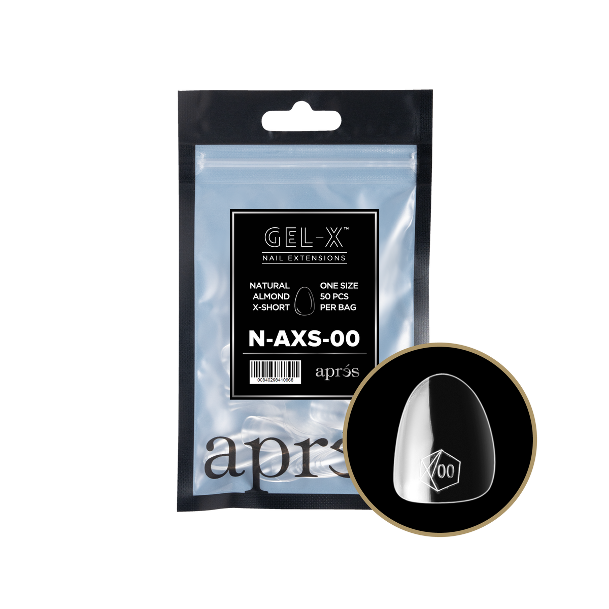Apres gel-x tip refill - n-axs-00