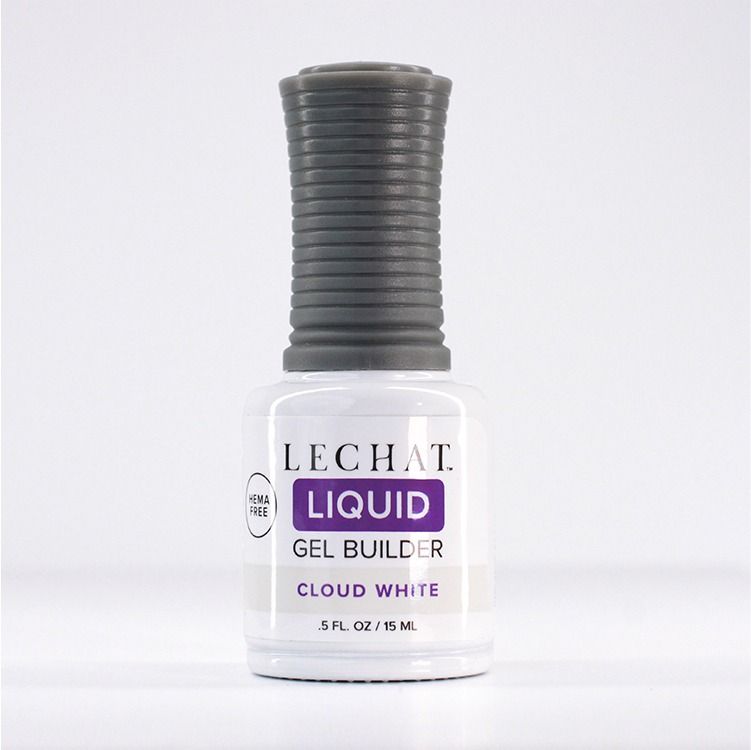 LeChat Hema-Free Liquid Gel Builder - Cloud White