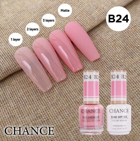 Chance Gel and Lacquer Duo B24 Bare Collection