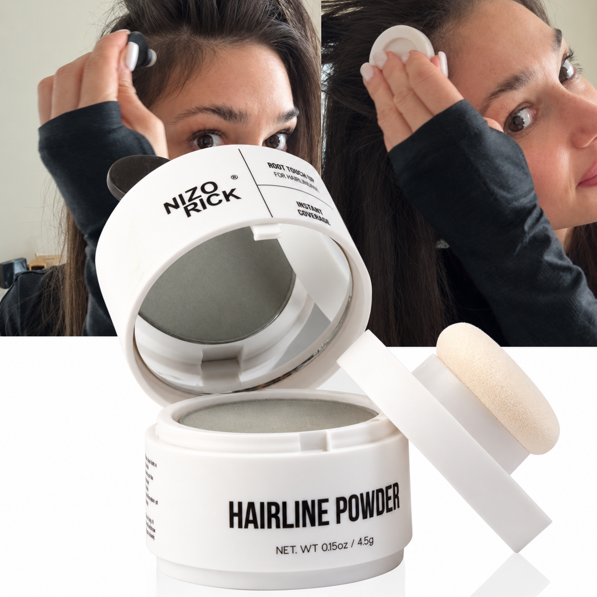 NizoRick hairline powder coverup
