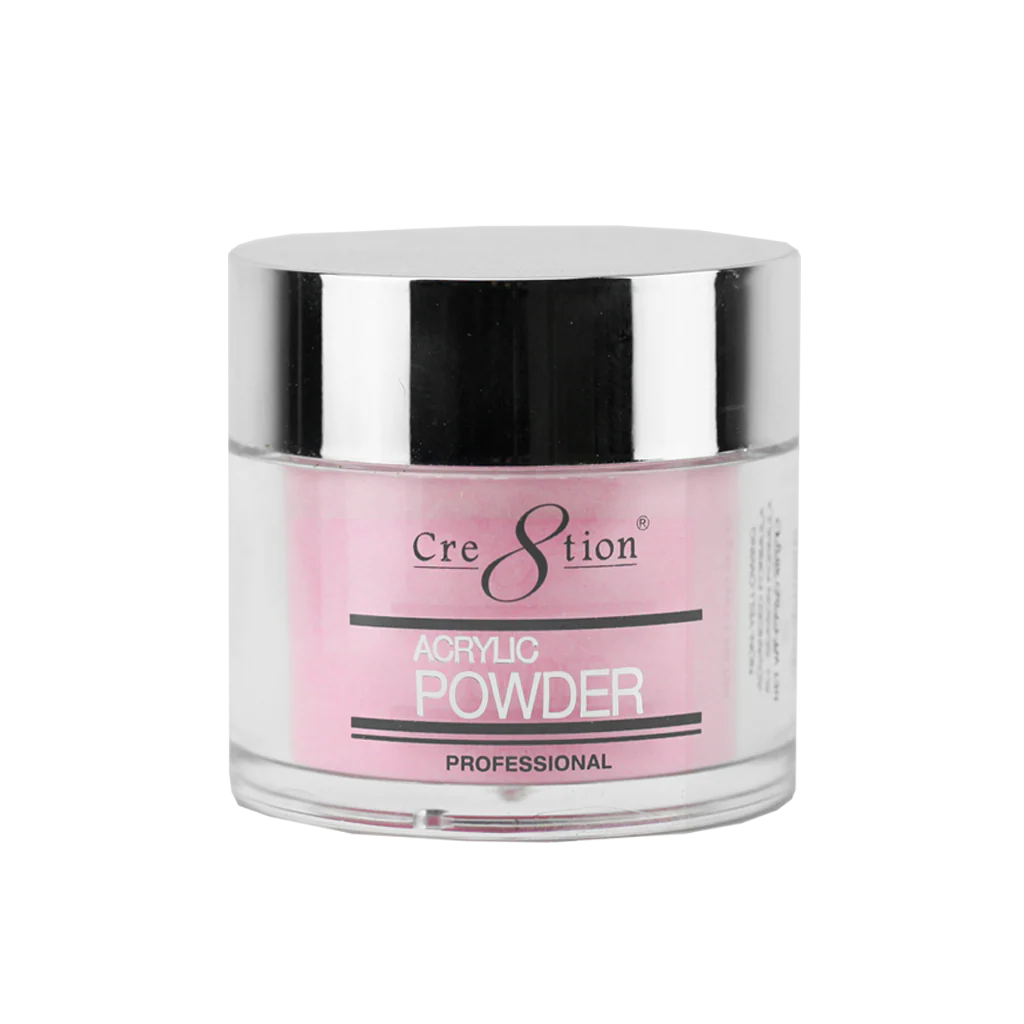Cre8tion Acrylic Powder Pinkest (Transparent) 4 oz