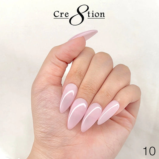 Cre8tion Gel Collection - Overlay Brush on Builder 0.5oz 10 Frosted Pink Gardenia