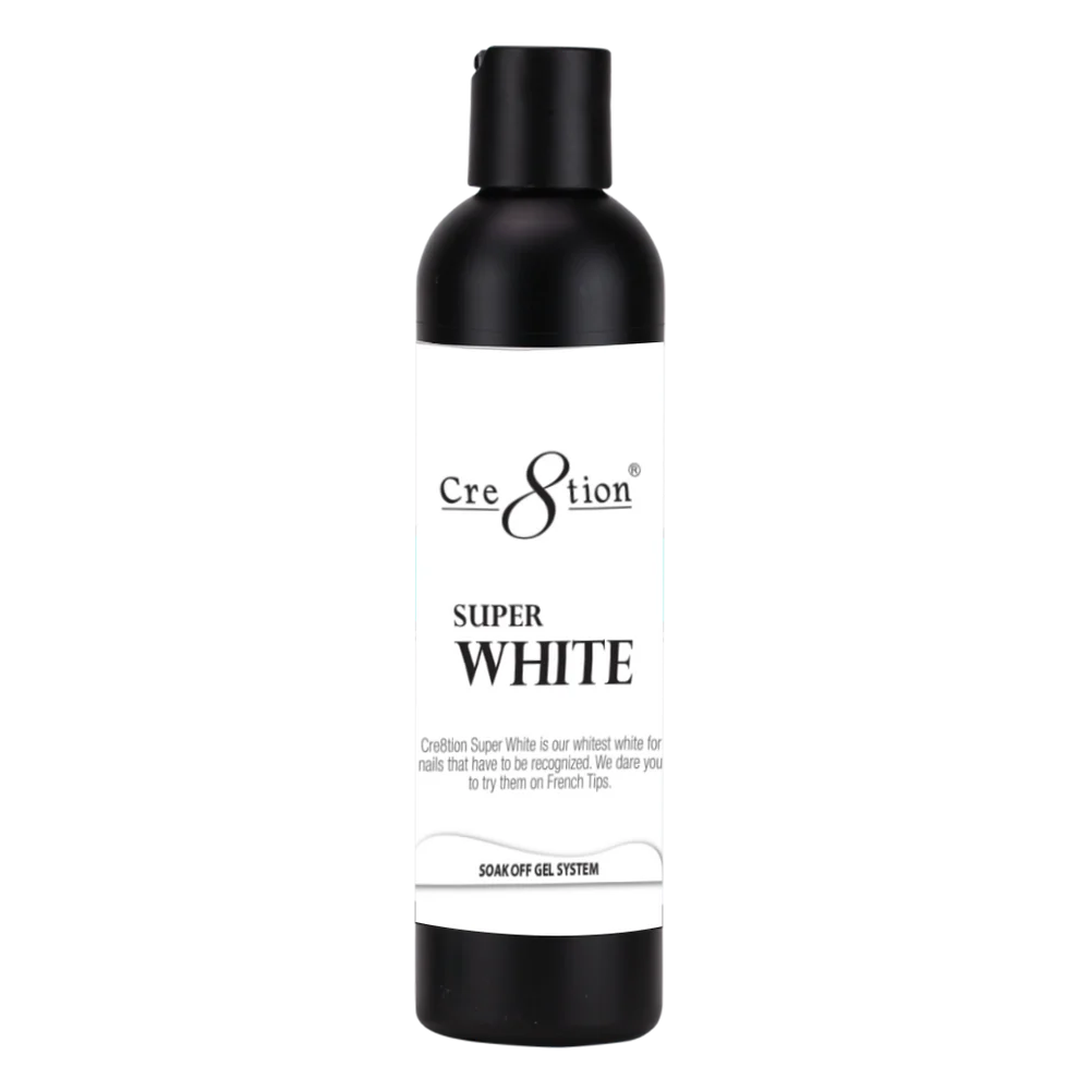 Cre8tion Super White Gel Refill, 8oz