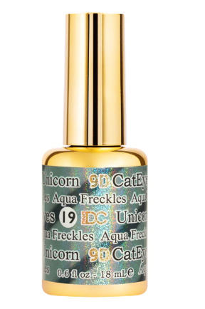 DC 9D Cat Eye Unicorn #19 - Aqua Freckles