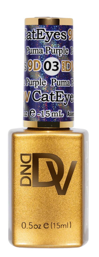 DIVA 9D Cat Eye Glassball #03 Puma Purple