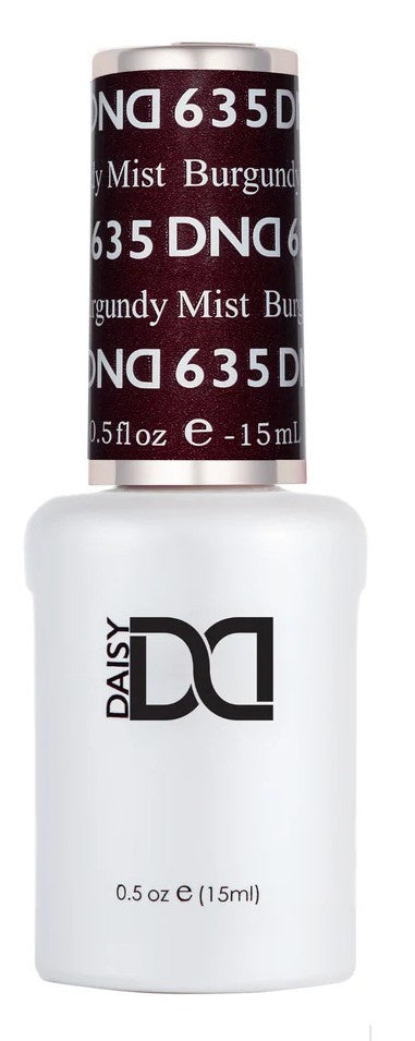 DND gel - #635 Burgundy Mist