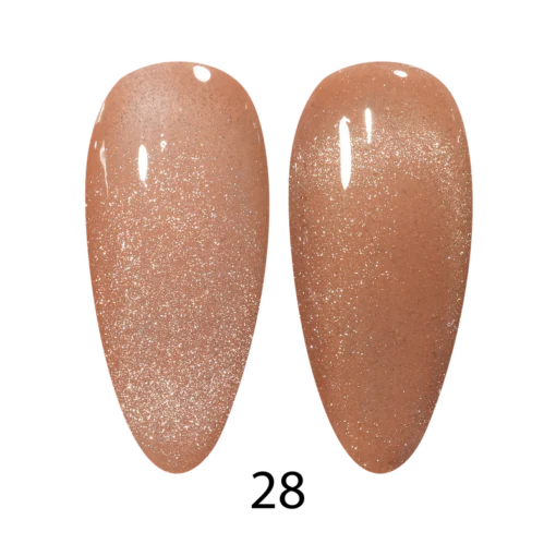 DND DC 9D Cat Eye Creamy 28 Caramel Lullaby