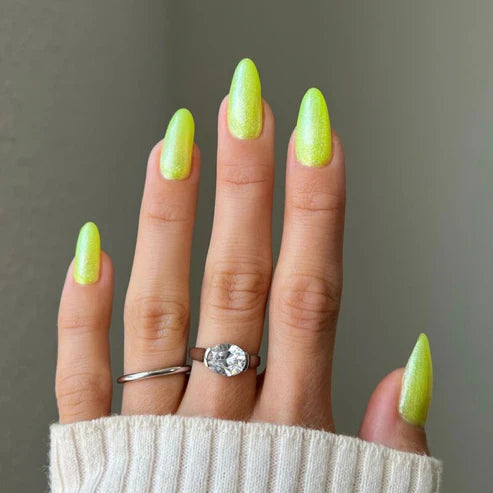 DND DIVA Gel Nail Polish 016 Limoncello Bling