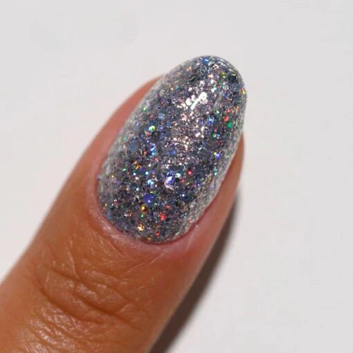 DND DIVA Gel Nail Polish 025 Chunky Holo