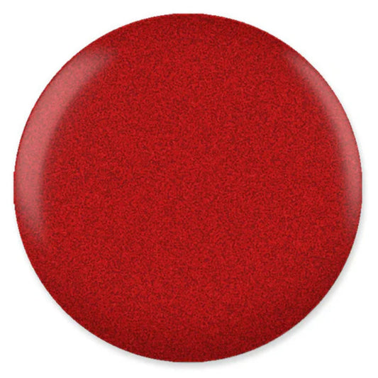 DND Gel Nail Polish 476 Gold in Red