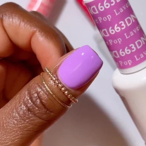 DND Gel Nail Polish 663 Lavender Pop