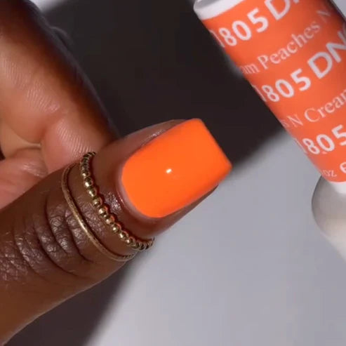DND Gel Nail Polish 805 Peaches N Cream