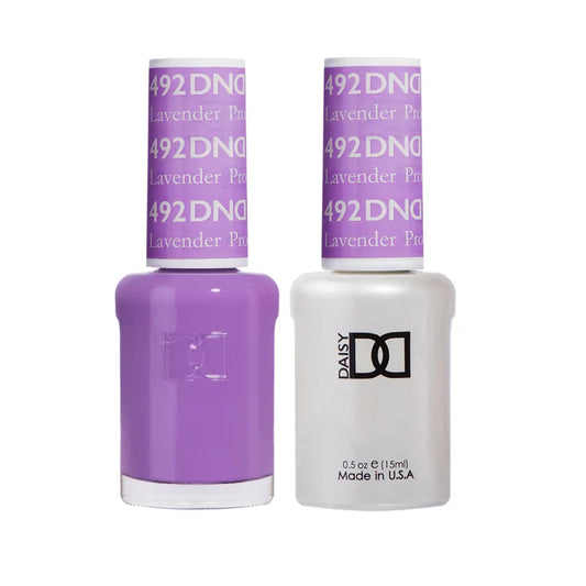 DND Gel and Lacquer Duo 492 Lavender Prophet