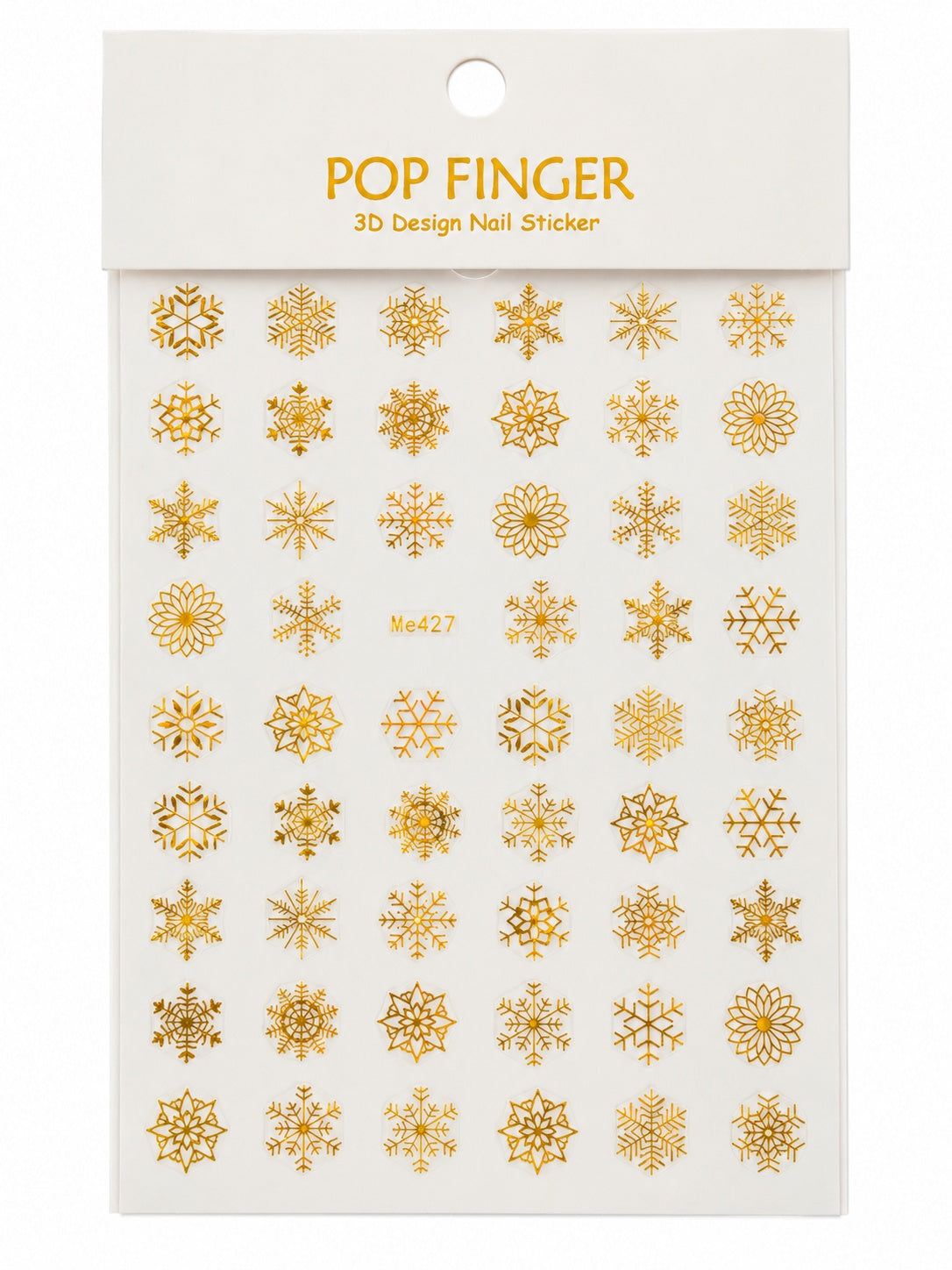 Pop Finger Christmas stickers