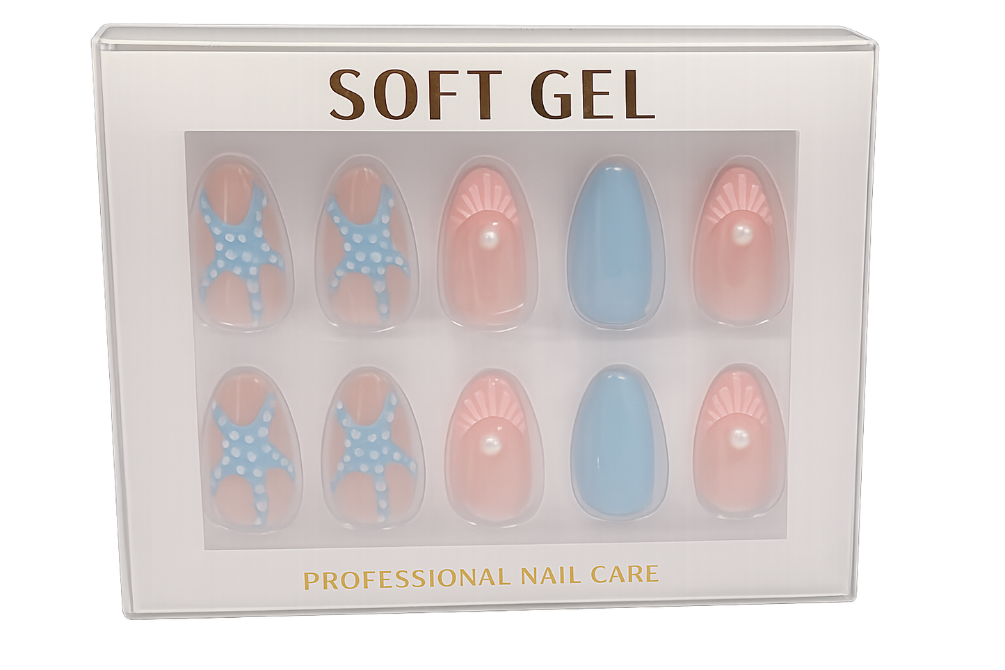Press on nails - soft gel (XN3DPH066)