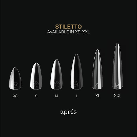 Apres Sculpted Stiletto Short (600pcs)