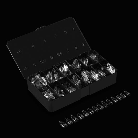 Gel-X Natural Stiletto Medium Tip Box (600)