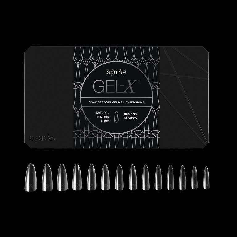 Gel-X Sculpted Almond Medium Tip Box (600)