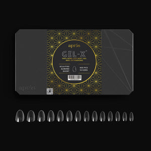 Gel-X Almond Short Tip Box (600)
