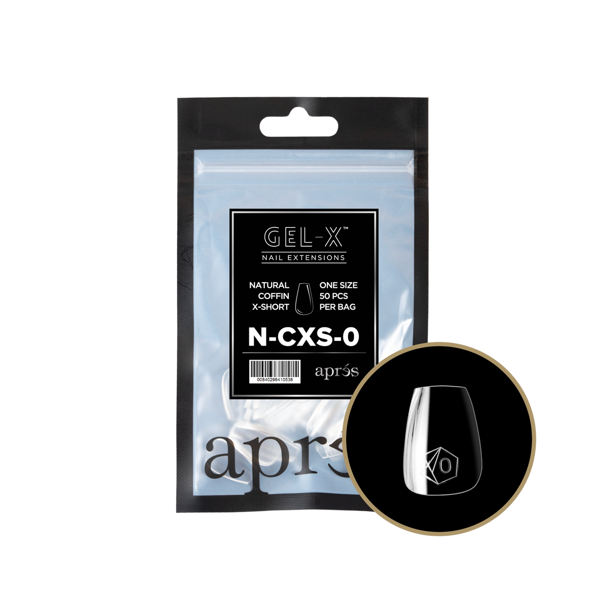 Apres gel-x tip refill - n-cxs-0